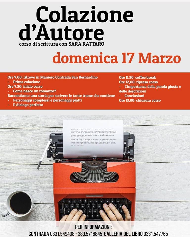 Palio di Legnano, Contrada San Bernardino: 17/03 “Colazione d’Autore”