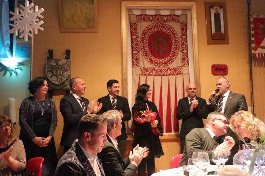 Palio di Legnano, Contrada San Bernardino: Resoconto Cena della Castellana del&nbsp;26/01