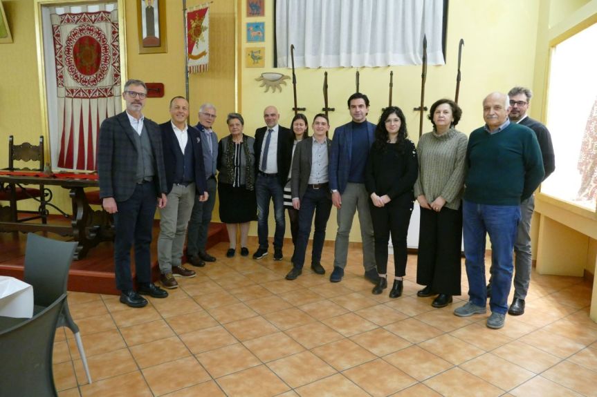 Palio di Legnano, Contrada San Bernardino: Presentati agli sponsor e alla stampa i prossimi eventi della Contrada&nbsp;Biancorossa