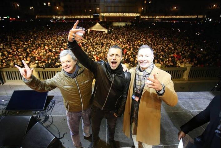 Siena,la città dà il benvenuto al 2019: Musica e ballo in Piazza del Campo con Alex Britti e i&nbsp;Deschema