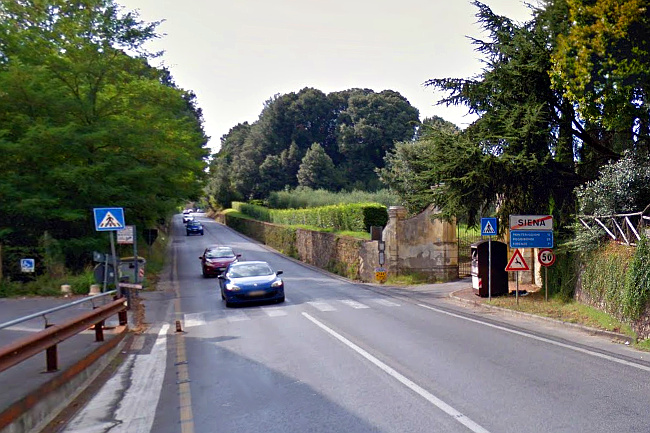 Provincia di Siena: Scontro fra auto e moto, il centauro trasportato alle&nbsp;Scotte