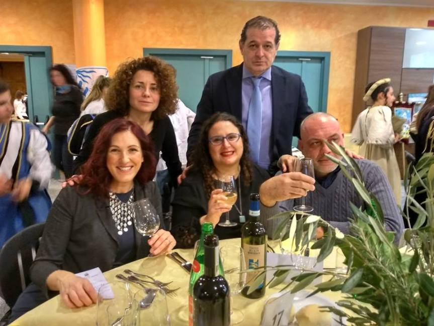 Palio di Asti, Rione Cattedrale: Comitato Palio del Rione presente al ritiro del Premio Mara Sillano Sabatini per il miglior corteo bambini Palio 2018 vinto dal Borgo&nbsp;Viatosto