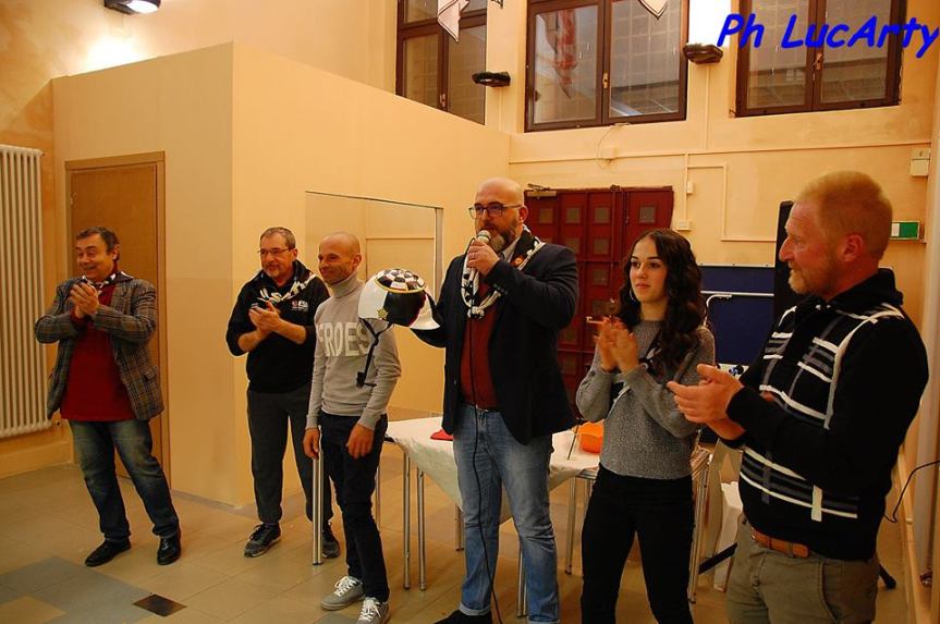 Palio di Ferrara, Rione San Paolo: Alla Cena del Capitano presente il fantino del Palio del 02/06 Adrian&nbsp;Topalli