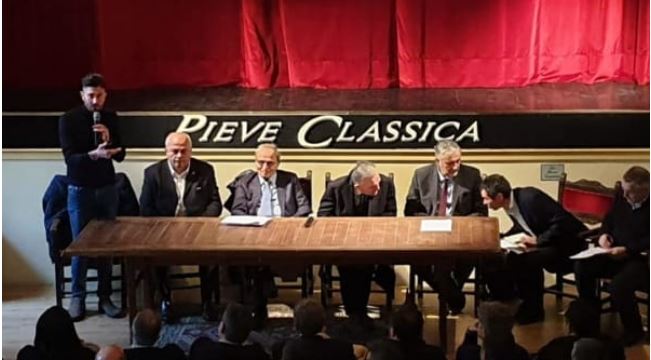 Toscana, E45, il Governatore Rossi a Pieve Santo Stefano: Teso faccia a faccia tra cittadini categorie e&nbsp;istituzioni