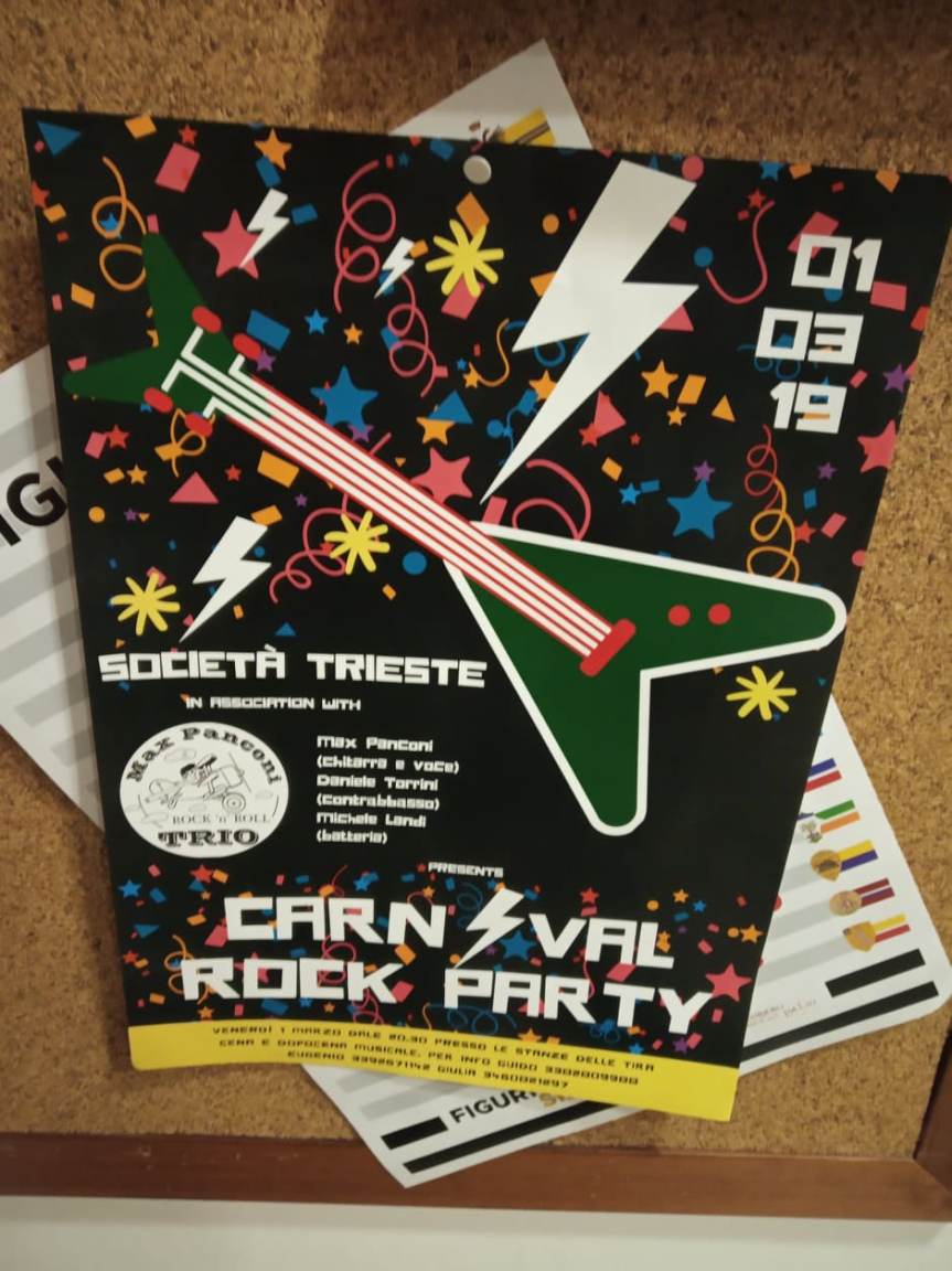 Siena, Contrada dell’Oca: 01/03″Carnival Rock&nbsp;Party”