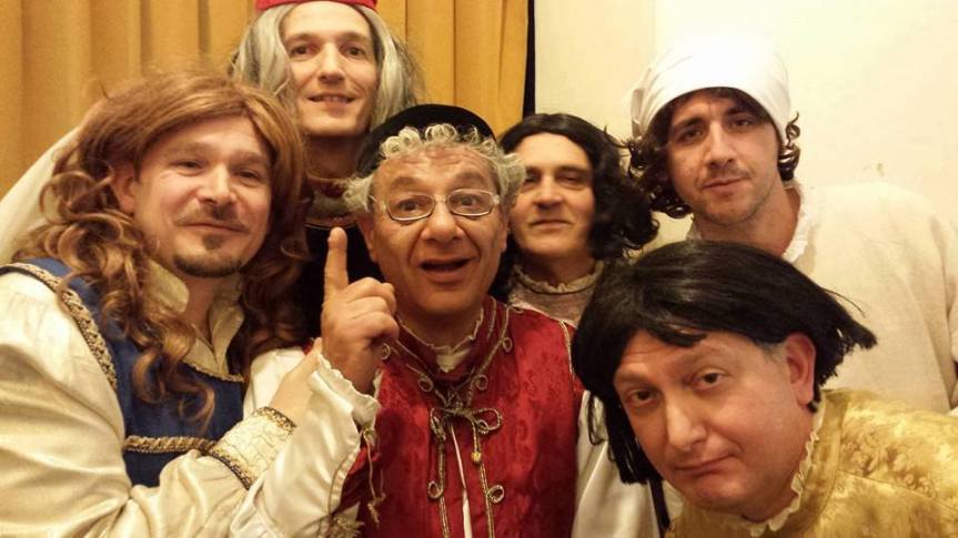 Palio di Ferrara, Contrada Santa Maria in Vado: Oggi 02/02 Commedia “L’Asinaria”