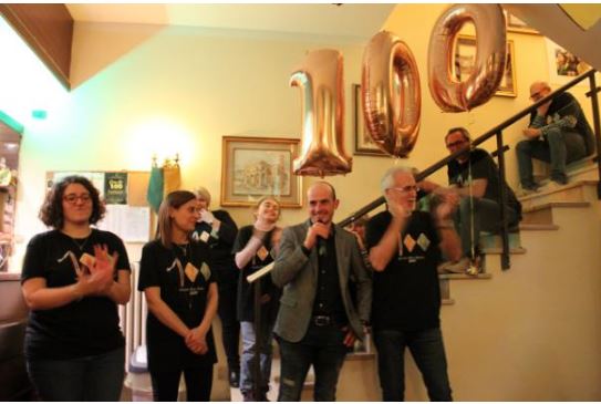 palio di Legnano, Contrada Sant’Ambrogio: Resoconto Cena dei 100 Giorni al Palio del&nbsp;23/02