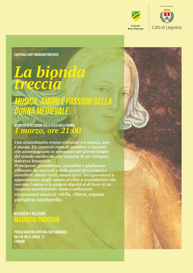 Palio di Legnano, Contrada Sant’Ambrogio: 01/03 “La Bionda&nbsp;Treccia”