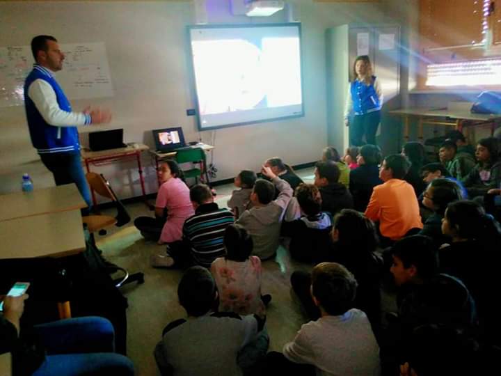 Palio di Asti, Comitato Palio Borgo Tanaro, Trincere,Torrazzo: Oggi 12/03 Visita del Comitato Palio alla Scuola Anna Frank per parlare di&nbsp;Palio