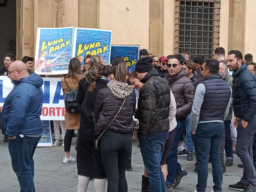 Siena: Luna Park a Isola d’Arbia, è&nbsp;rivolta