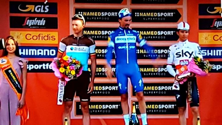 Italia: Julian Alaphilippe dopo la vittoria nell'”Eroica 2019″ si afferma anche nella “Milano – San Remo&nbsp;2019”