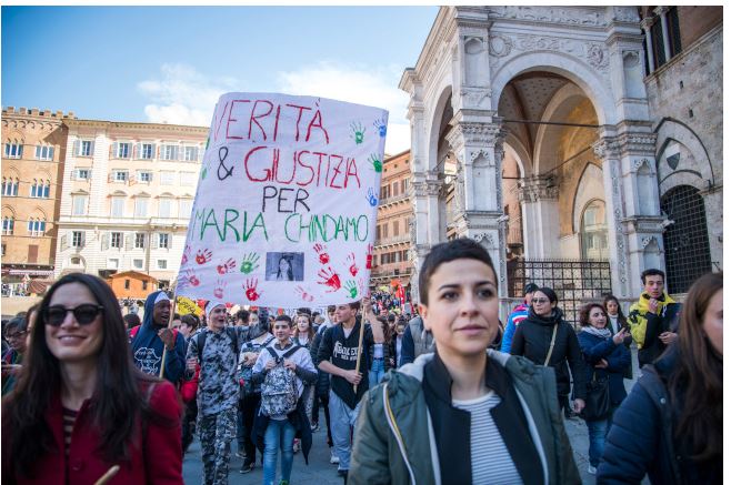 Siena: Vittime innocenti delle mafie, il corte di Libera a&nbsp;Siena
