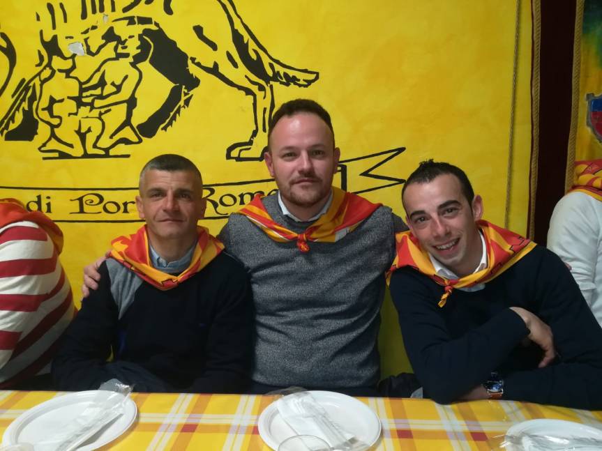 Palio di Castiglion Fiorentino, Rione Porta Romana: Ieri 08/03 presentati i fantini Gavino Sanna e Simone Mereu che correranno il Palio&nbsp;2019