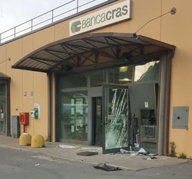 Provincia di Siena: Rapina nella notte alla Banca Cras di&nbsp;Rapolano