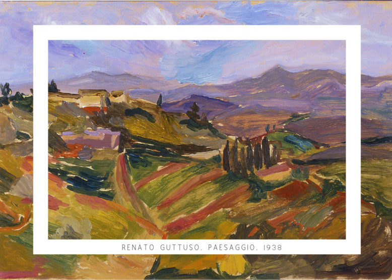 Provincia di Siena: Giornata nazionale del Paesaggio: Il paesaggio da Villa Brandi nelle opere di Renato&nbsp;Guttuso