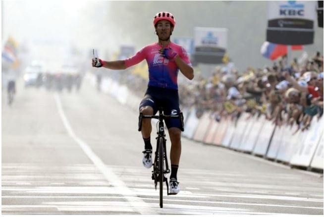 Provincia di Siena: Il valdelsano Alberto Bettiol trionfa al Giro delle&nbsp;Fiandre