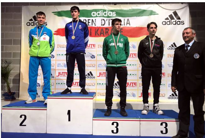 Siena: Cesare Banfi, splendido bronzo agli Open d’Italia di&nbsp;karate