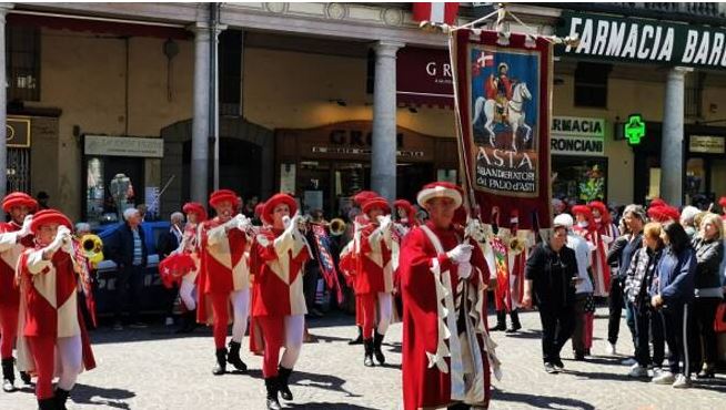 Asti: Resoconto sulle celebrazioni per la festa patronale di San Secondo di oggi&nbsp;07/05