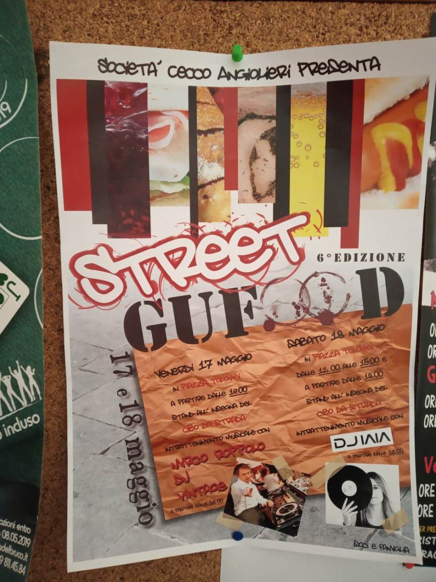 Siena, Contrada della Civetta: 18-19/05 “Street&nbsp;GuFood”