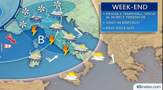 italia, Previsioni meteo, tre giorni di piogge e temporali. Gli esperti: Estate&nbsp;lontana