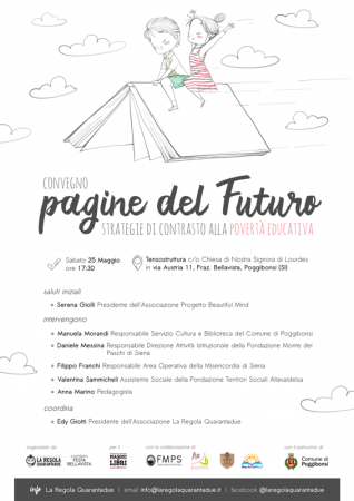 provincia di Siena: ”Pagine del futuro”, a Bellavista un convegno sulla povertà&nbsp;educativa