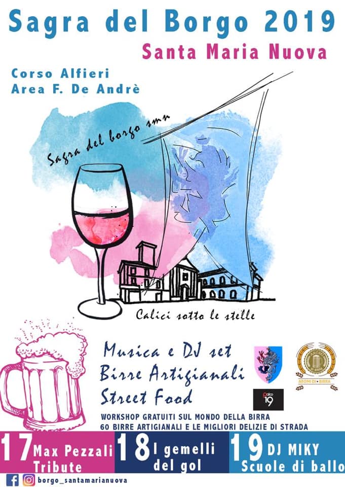 Palio di Asti, Comitato Palio Borgo Santa Maria Nuova: 16-17-18/05 Sagra del Borgo&nbsp;2019