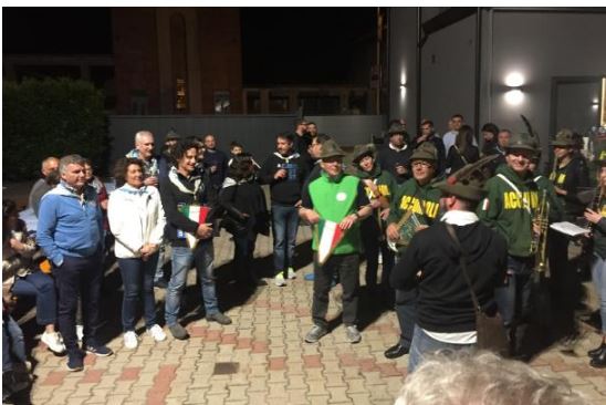 Palio di Legnano, Contrada Sant’Erasmo: Resoconto Visita degli Alpini di ieri&nbsp;10/05