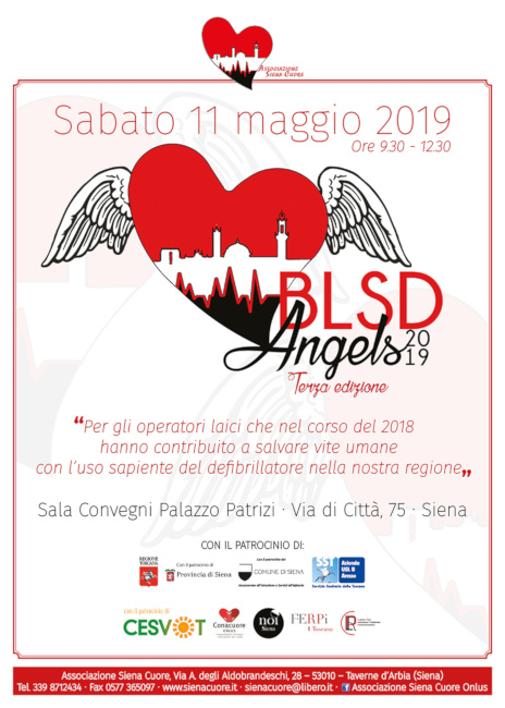 Siena: A Siena la terza edizione del premio ”BLSD&nbsp;Angels’