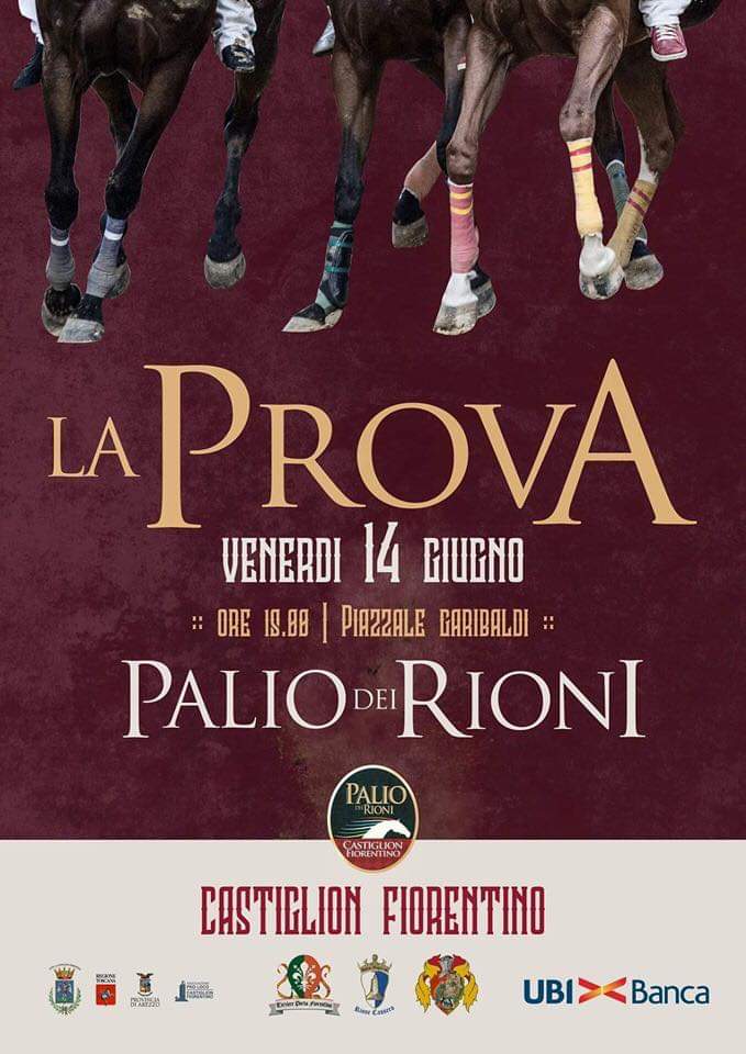 Palio di Castiglion Fiorentino: Oggi 14/06 Si è svolta la prima prova del Memorial e del&nbsp;Palio