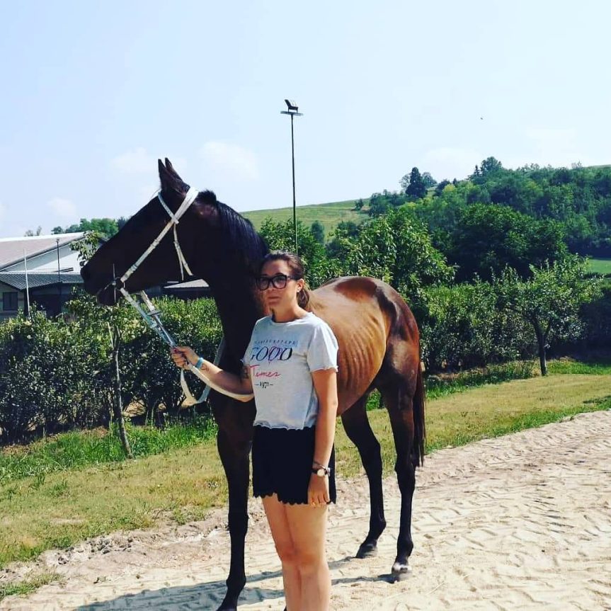 Asti: La giovane astigiana Michela Penso ha acquistato il cavallo&nbsp;Turok