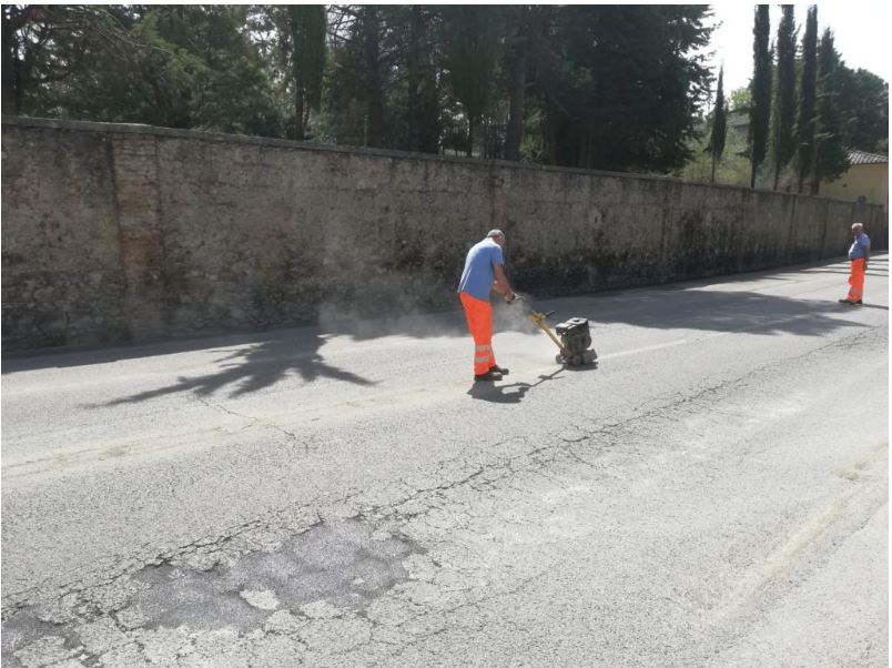 Siena: Terminati i lavori che hanno portato al recupero del muro pericolante di Villa&nbsp;Patrizia