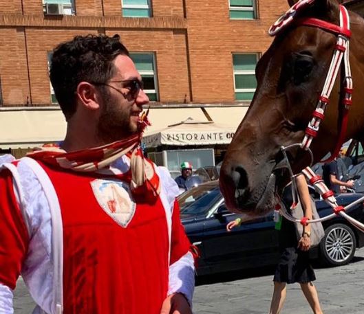 palio di Siena, “Ho portato il cavallo che ha vinto il Palio: Soddisfazione che custodirò nel&nbsp;cuore”