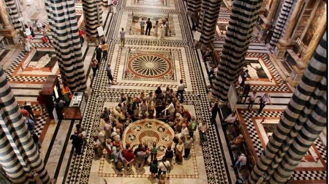 Siena: Nuovo appuntamento alla scoperta del pavimento del&nbsp;Duomo
