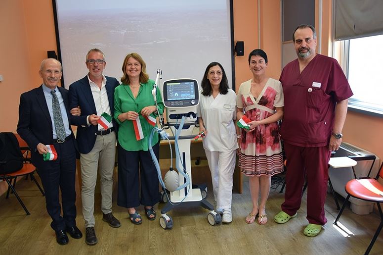 Siena, Il cuore delle associazioni senesi: donato innovativo ventilatore polmonare al Dipartimento Cardio-Toraco-Vascolare