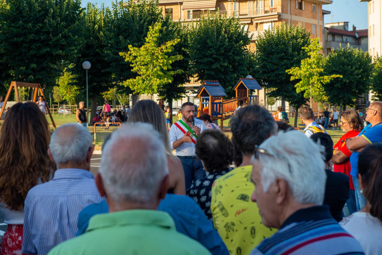 Provincia di Siena: Chiusi, inaugurati parcheggio e parco giochi di piazza XXVI&nbsp;Giugno