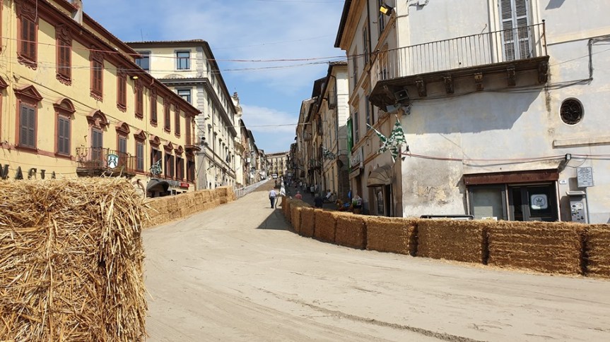 Corse a Vuoto Ronciglione: Oggi 23/08 Allestimento della&nbsp;Pista