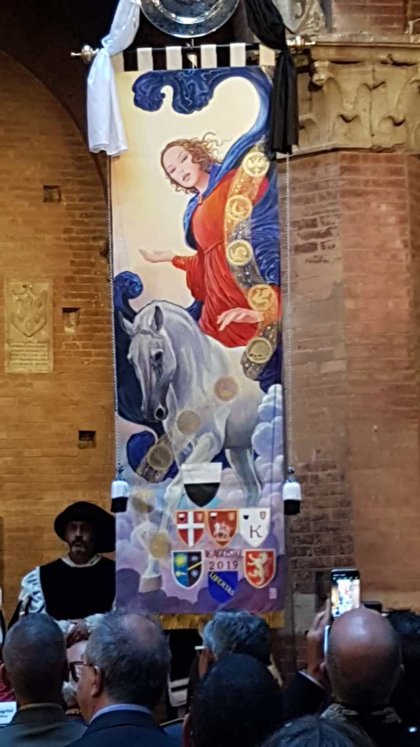 Palio di Siena: Il drappellone di Milo&nbsp;Manara