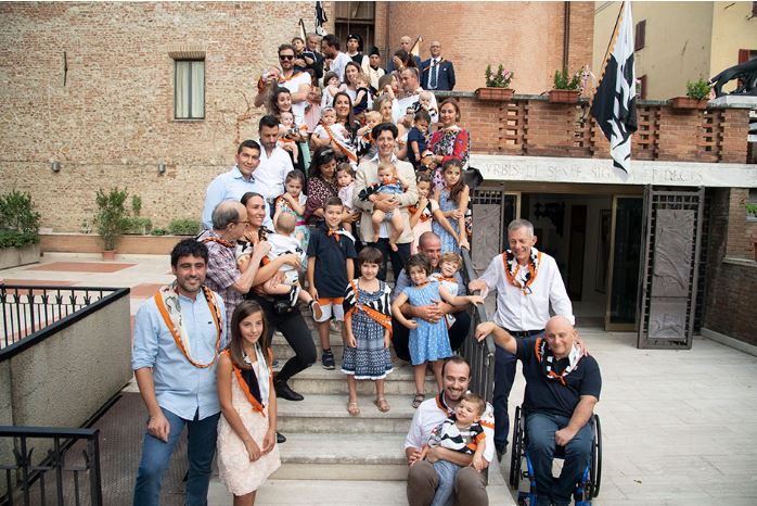 Siena, Contrada della Lupa: Fotogallery Battesimi 2019 del&nbsp;31/08