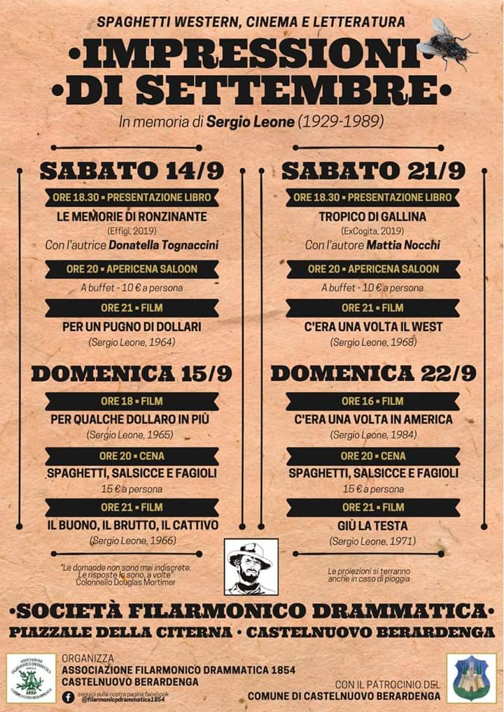 Provincia di Siena: 14-15-21-22/09 a Castelnuovo Berardenga “Impressioni di Settembre”