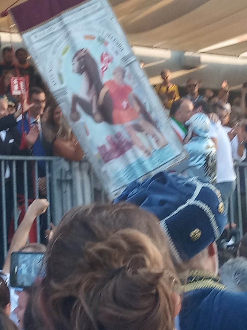 Palio di Asti, Beppe Monticone: “Arrivati al Palio con tranquillità. Dino Pes e Ribelle sono stati straordinari.”