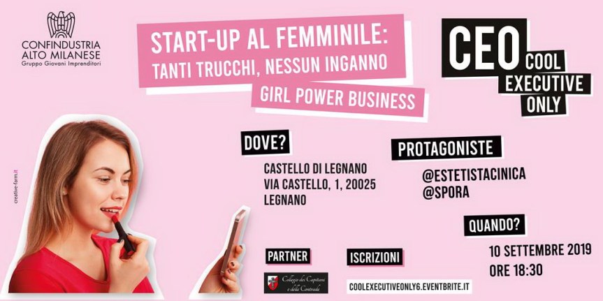 Palio di Legnano: Domani 10/09 ore 18.30 Start Up al femminile con Confindustria e Palio di&nbsp;Legnano