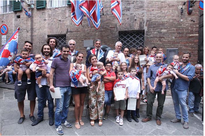 Siena, Contrada della Pantera: Fotogallery Battesimi del&nbsp;31/08