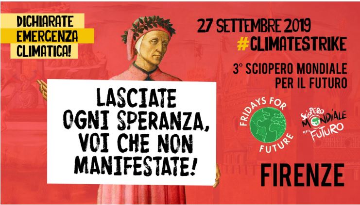 Toscana, Sciopero del clima:  27/09 con Controradio dirette dalle 8 di&nbsp;mattina