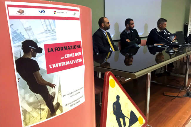 Siena, Sicurezza nei luoghi di lavoro: Ecco l’app contro i rischi dei lavoratori in quota nel settore&nbsp;edile