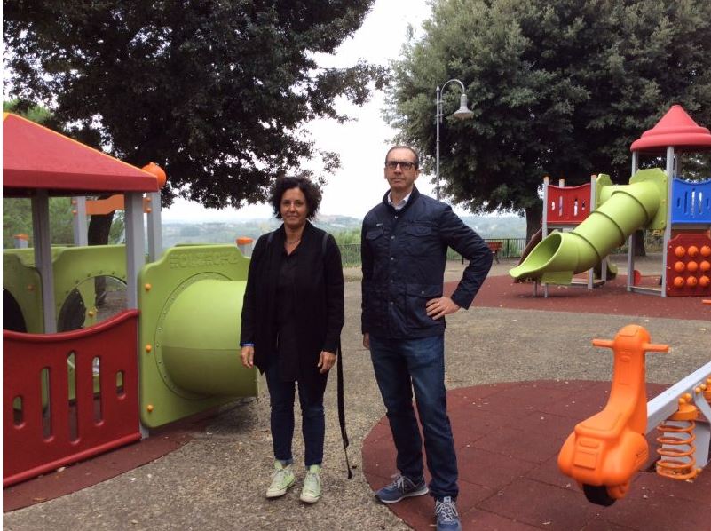 Siena: Nuova vita per l’area giochi in piazzale Biringucci con l’inaugurazione delle strutture&nbsp;ludiche