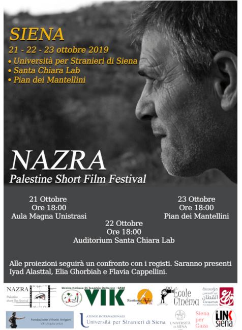 Siena: Torna il ”Nazra Palestine Short Film&nbsp;Festival”