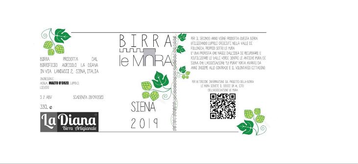 Siena, Contrada del Leocorno: Oggi 26/10 ore 17.00 Presentazione Birra Le Mura&nbsp;2019