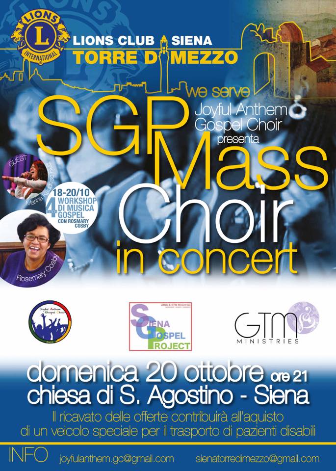 Siena: Siena Gospel Project, successo e grandi&nbsp;emozioni
