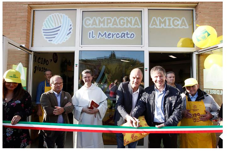 Siena, ieri 26/10 Campagna Amica, arriva il mercato coperto. Il sindaco De Mossi: “Siena scommetta sull’agroalimentare di&nbsp;qualità”