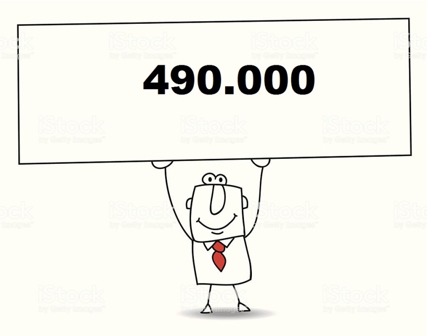 Massi Lo Sà: Nuovo Record del Blog, raggiunta Quota 490.000&nbsp;Visite!!